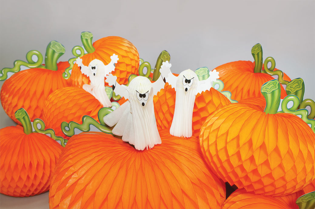 3D honeycomb decorations