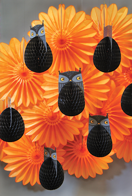 3D honeycomb decorations