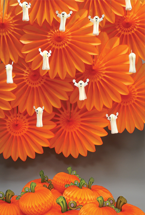 3D honeycomb decorations