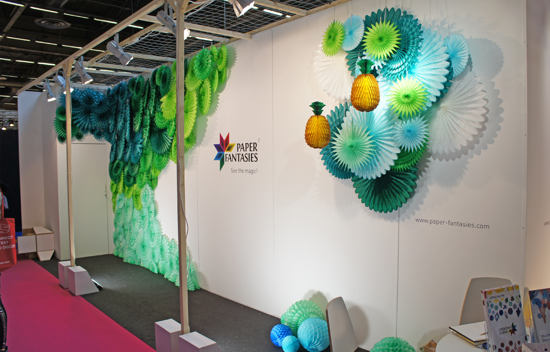 3D honeycomb decorations