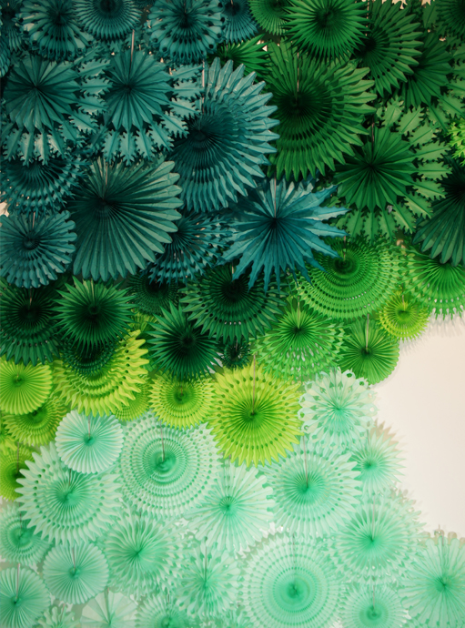 3D honeycomb decorations