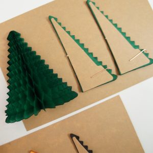 Christmas tree 5894 on a card